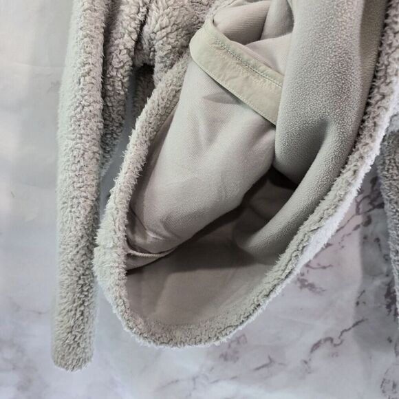 Columbia Jacket Womens XL Purple Fleece PFG Sherpa Teddy Fuzzy Mock - Picture 9 of 12